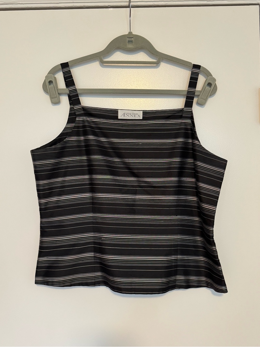 Vintage 90s Casual Corner Annex 100% Silk Tank